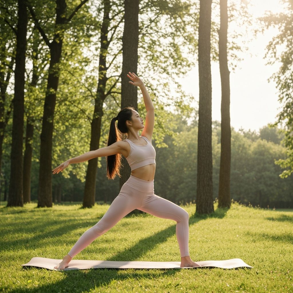 Person doing physical activity